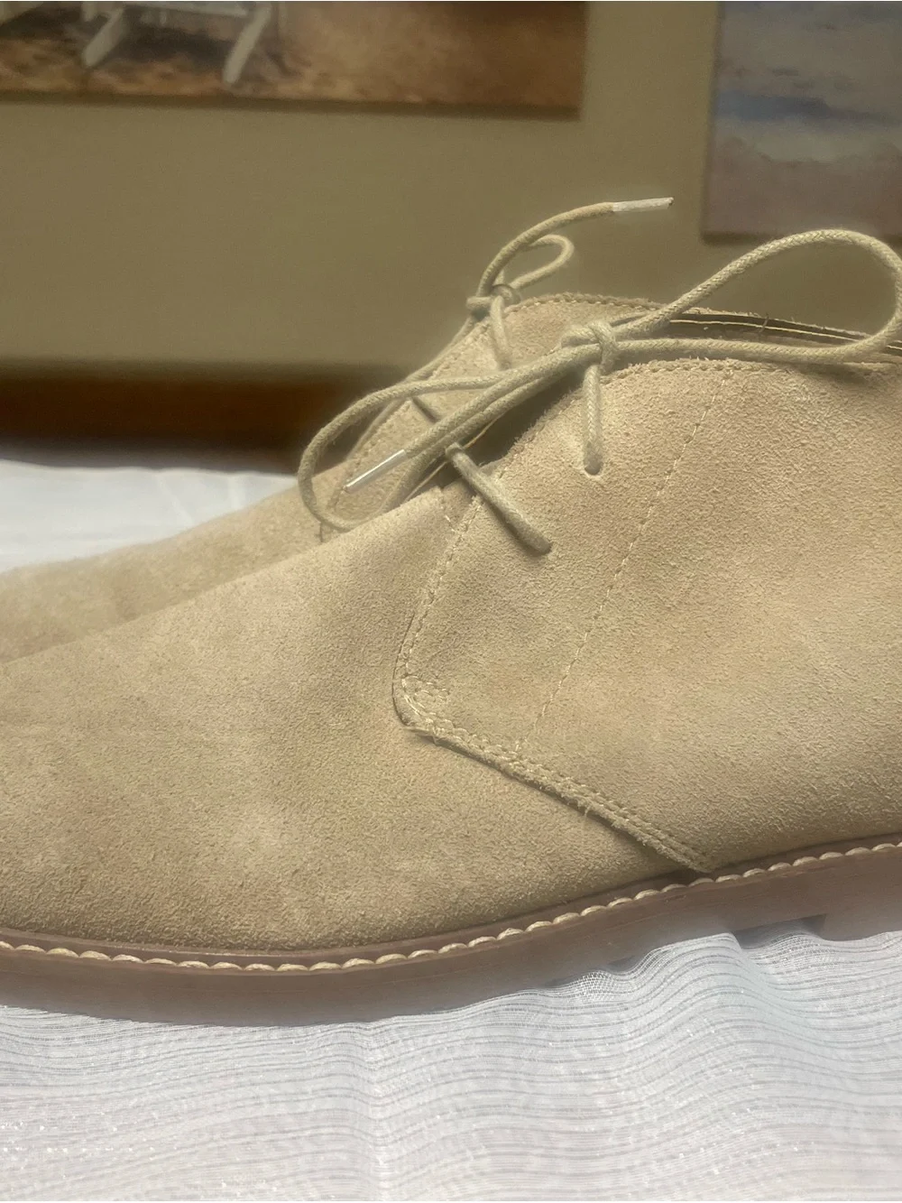 Banana Republic suede chukka